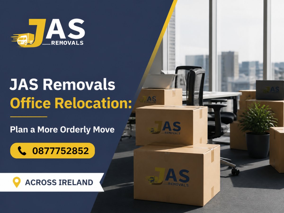 JAS Removals Office Relocation: Plan a More Orderly Move