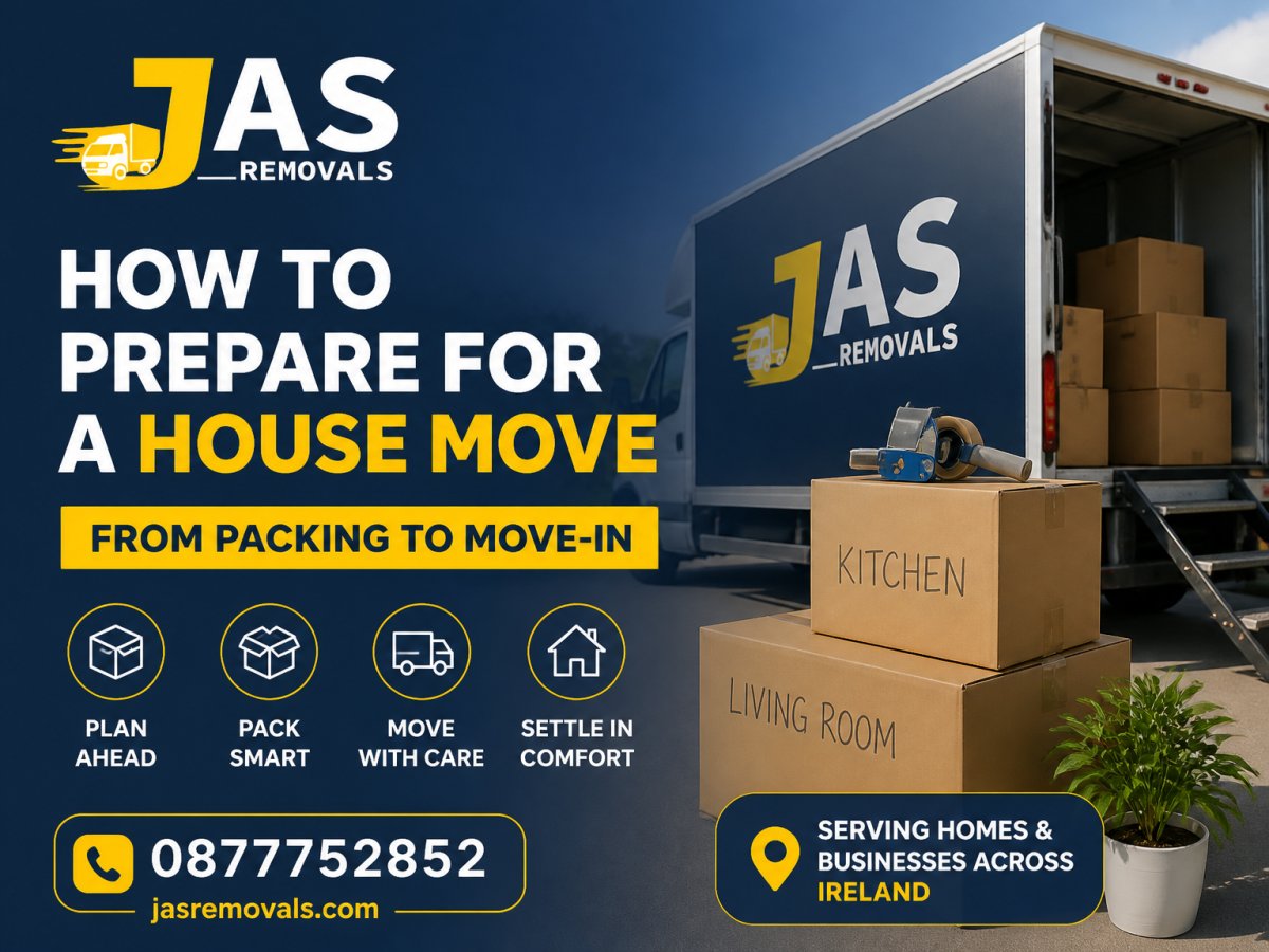 How to Prepare for a House Move, From Packing to Move-In
